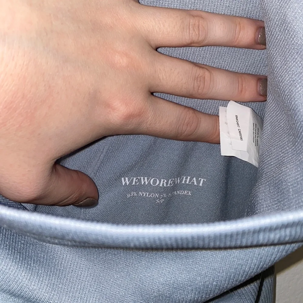 WeWoreWhat Light Blue Leggings - Picture 10 of 14